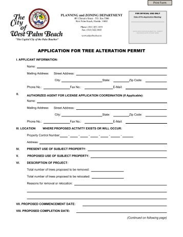 City Of West Palm Beach Permit Division City Of West Palm Beach Permit Division