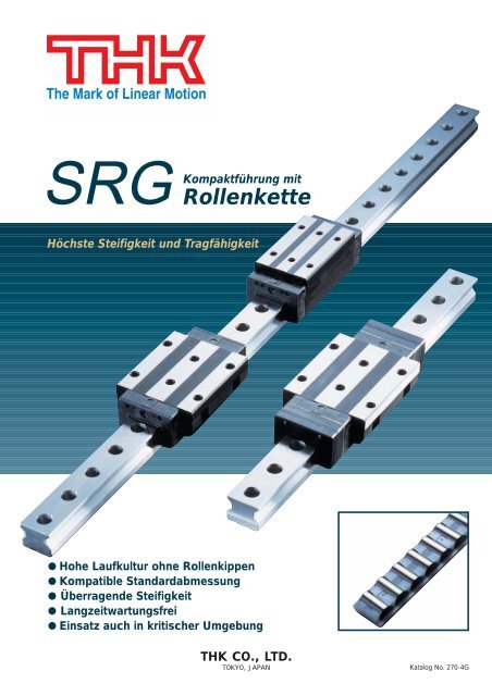 Kompaktführung mit Rollenkette Typ SRG