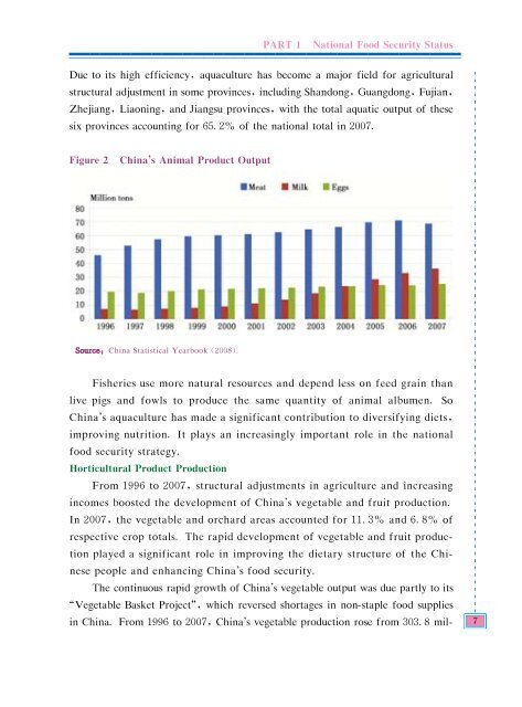 China - A Report on the Status of China's Food Security