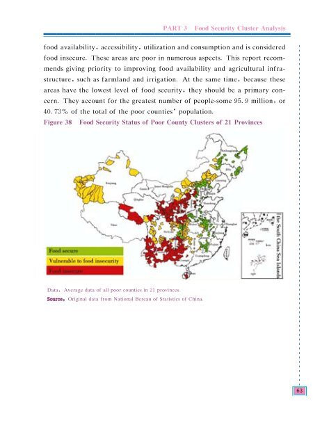 China - A Report on the Status of China's Food Security