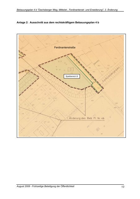 BegrÃ¼ndung zum Bebauungsplan 4 b "Dachsberger ... - Kamp-Lintfort