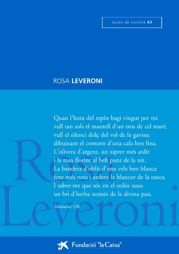 ROSA LEVERONI - Traces