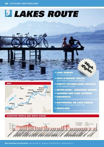 LAkES ROUTE - Swiss Trails
