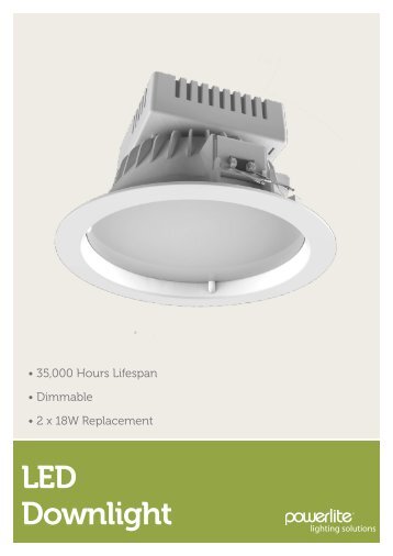 LED Downlight - Powerlite Lighting