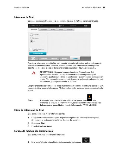 Instrucciones de uso, Welch Allyn ConnexÃ‚Â® Integrated Wall System