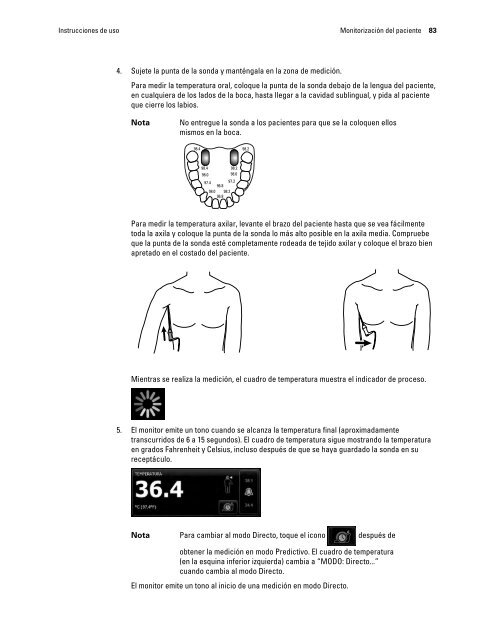 Instrucciones de uso, Welch Allyn ConnexÃ‚Â® Integrated Wall System