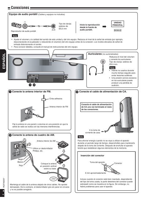 Manual de Usuario SC-HC4EP(es) - Panasonic