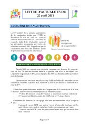 LETTRE D'ACTUALITE DU - MedQual