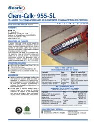 Chem-CalkÂ® 955-SL - Bostik, Inc