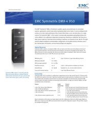 C1165.7-EMC Symmetrix DMX-4 950 Specification ... - SANDirect.com