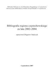 za lata 2002-2004 - Śląska Biblioteka Cyfrowa