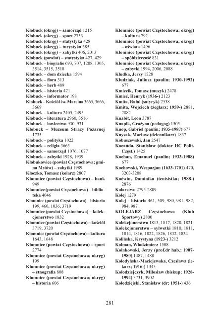 za lata 2002-2004 - Śląska Biblioteka Cyfrowa