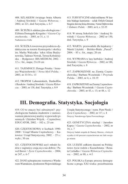 za lata 2002-2004 - Śląska Biblioteka Cyfrowa