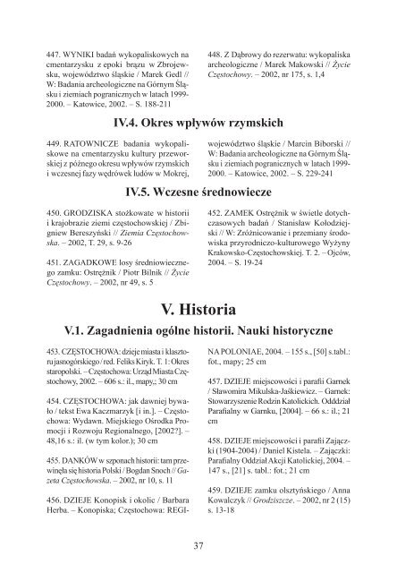 za lata 2002-2004 - Śląska Biblioteka Cyfrowa