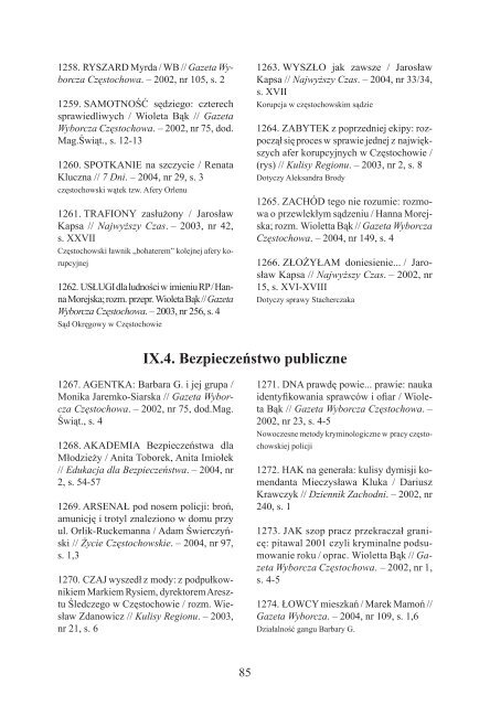 za lata 2002-2004 - Śląska Biblioteka Cyfrowa