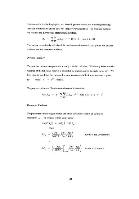 LDF Curve-Fitting and Stochastic Reserving: A Maximum Likelihood ...