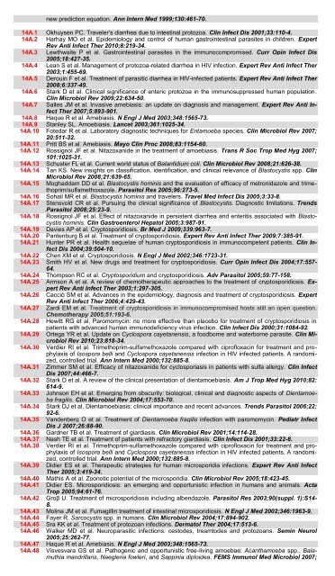 TABLE 39A LIST OF PUBLICATIONS REFERRED TO IN THE ...