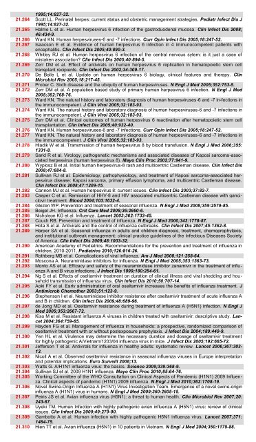 TABLE 39A LIST OF PUBLICATIONS REFERRED TO IN THE ...