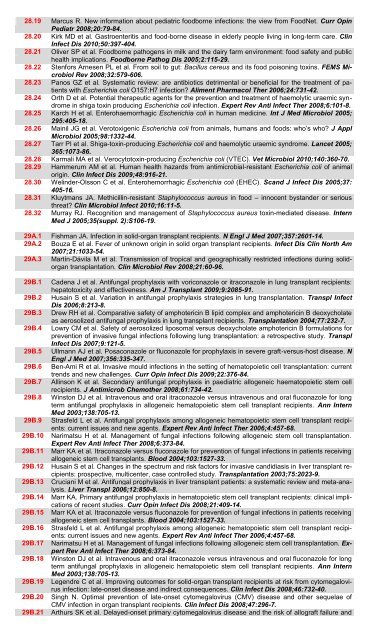 TABLE 39A LIST OF PUBLICATIONS REFERRED TO IN THE ...