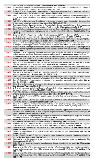 TABLE 39A LIST OF PUBLICATIONS REFERRED TO IN THE ...