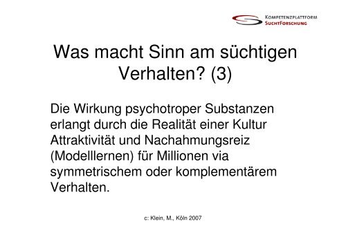 Heil und Heilung fÃ¼r Suchtkranke durch Sinnsysteme? Ergebnisse ...