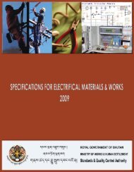 Specification for Electrical works – 2009 (in PDF format,Size: 6.4MB)