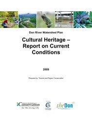Cultural Heritage - Toronto and Region Conservation Authority
