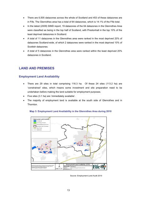 An Economic Profile of the Glenrothes Area - Home Page