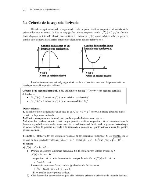 CapÃ­tulo 3: APLICACIONES DE LAS DERIVADAS