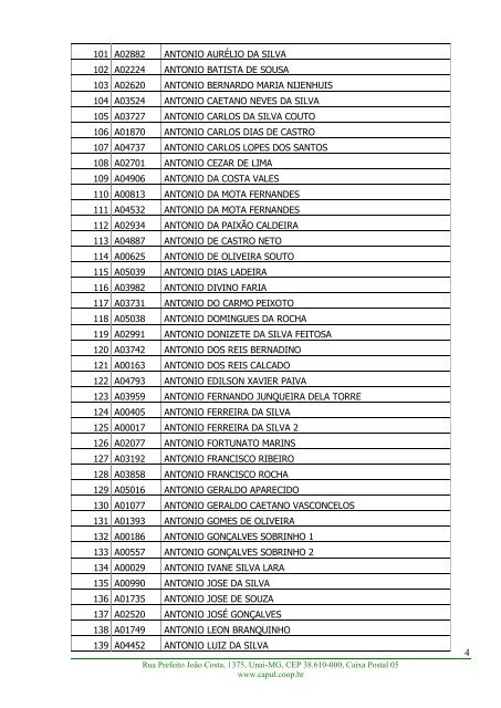 3 (SEGUNDO) ADITIVO AO TERMO DE COMPROMISSO ... - CAPUL