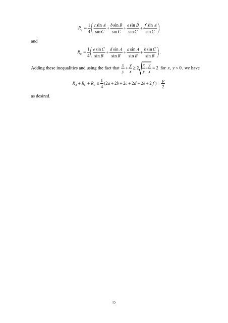 Inequalities (Unit 1 â Unit 3) Solutions to Exercises Inequalities (Unit ...