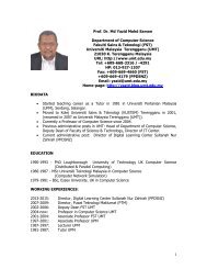 CV-YazidJune2013 - Md Yazid Mohd Saman - Universiti Malaysia ...