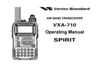 Vertex VXA 710 Transceiver - Pilot Supplies