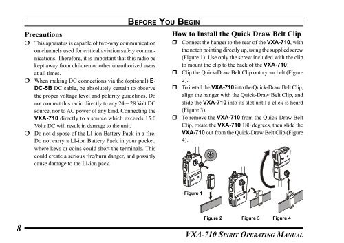 Vertex VXA 710 Transceiver - Pilot Supplies