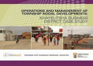 Khayelitsha Business District Case Study - Urban LandMark