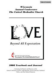 2008 Journal Cover Pages.pub - Wisconsin Conference United ...