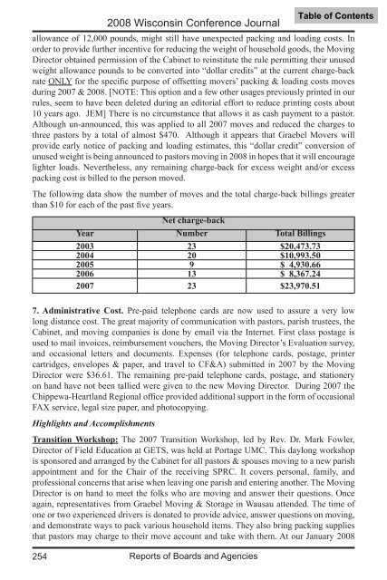 2008 Journal Cover Pages.pub - Wisconsin Conference United ...