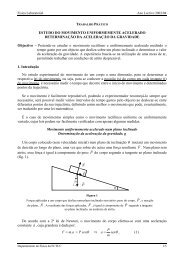 DeterminaÃ§Ã£o da AceleraÃ§Ã£o da Gravidade - Departamento de ...