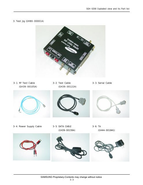 Samsung SGH-V200 service manual