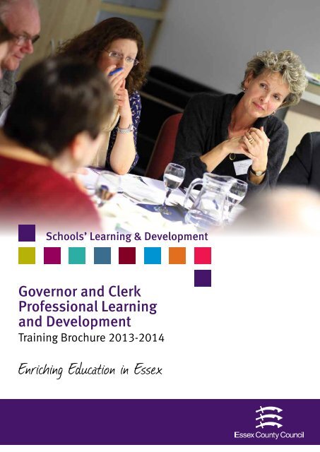 Governor and Clerk training and development ... - the Essex Clerks