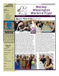 Wolsey- Wessington Warbird Flyer - Wolsey-Wessington School