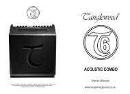 T6 Manual - Tanglewood Guitars