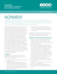 NONMEM 7.3. Overview - ICON plc