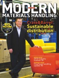 Modern Materials Handling - April 2010