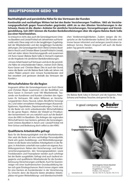 schweizer & stohler ag - GeDo