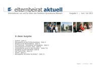 aktuell elternbeirat - Pestalozzi Gymnasium Biberach