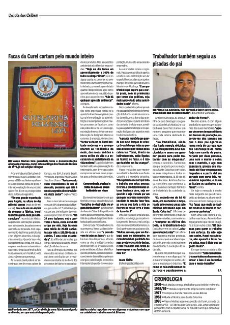 Cronologia - Gazeta Das Caldas