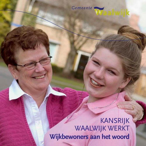 KANSRIJK WAALWIJK WERKT - Gemeente Waalwijk