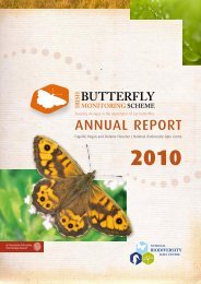 Irish Butterfly Monitoring Scheme Annual Report 2010 - National ...