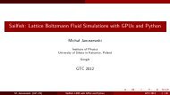 Sailfish: Lattice Boltzmann Fluid Simulations with GPUs and Python